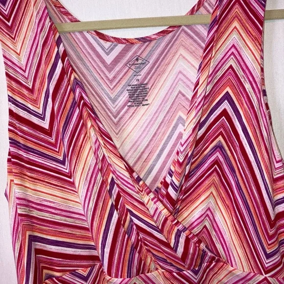 St. John ‘s Bay 1X Maxi Dress - Picture 2 of 5